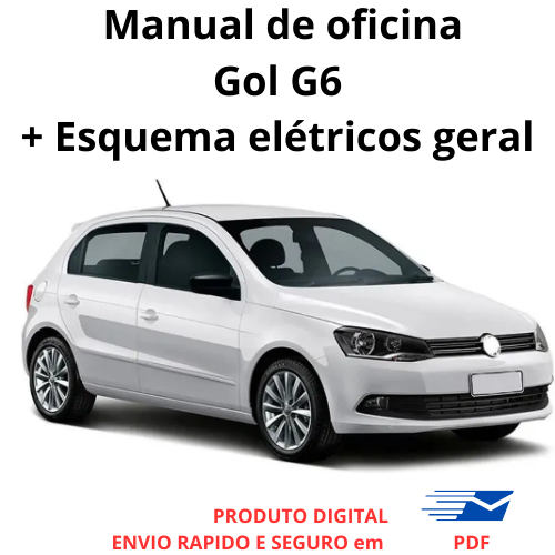Manual de oficina gol G6 + Esquema elétricos geral