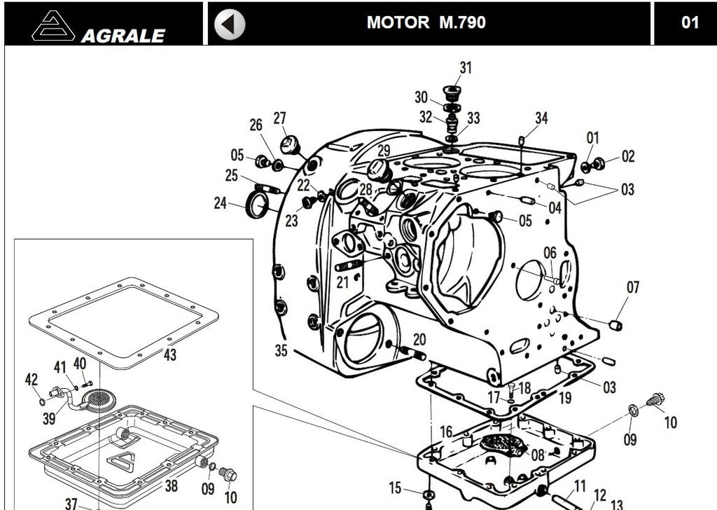 Catalogo de Peças Agrale M790