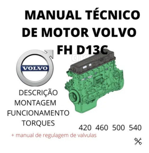 Manual Serviços Oficina Motor D13c Volvo