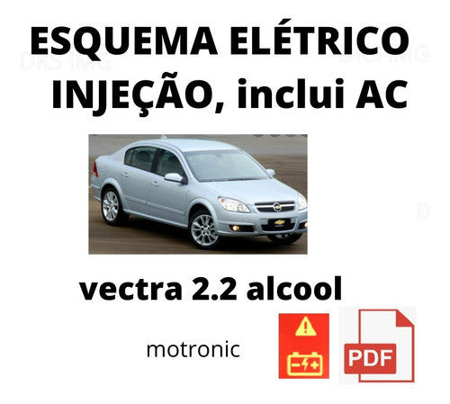 Esquema Elétrico Injeção Vectra 2.2 Álcool