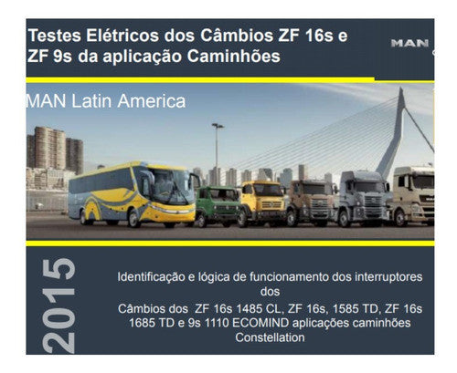 Diagrama E Testes Eletricos - Cambio Tcu Constellation Vw
