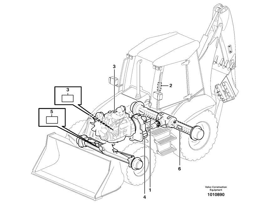 Catalogo De Peças Retroescavadeira Volvo Bl60 - Inglês