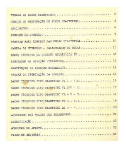 Manual Antigo De Serviços Mercedes Benz