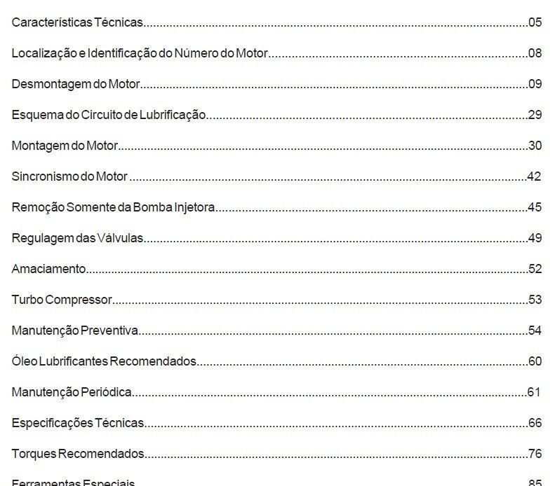 Manual de manutencao reparacao motor 300 Tdi HS 2-5