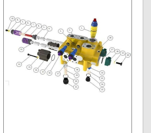 Catálogo De Peças Manual parts Carregadeira Xcmg Lw300kv