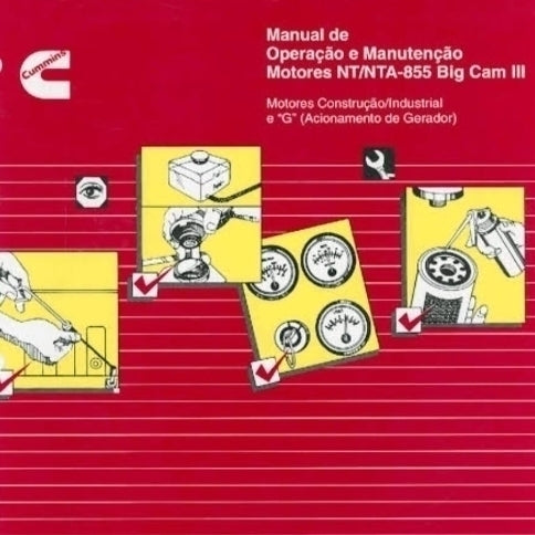 Manual De operação e manutencao Motor Cummins NT NTA - 855 big