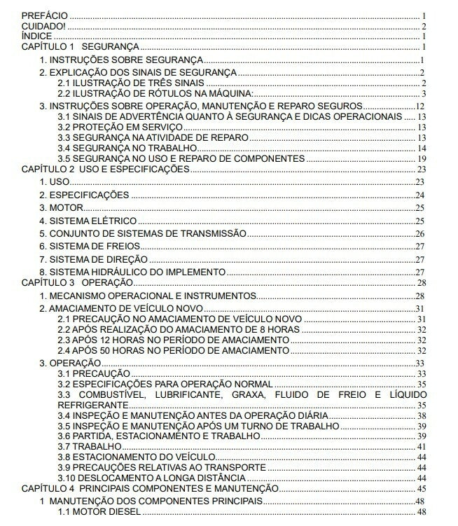 Manual de Operação e Manutencao pa carregadeira Lonking CDM835E