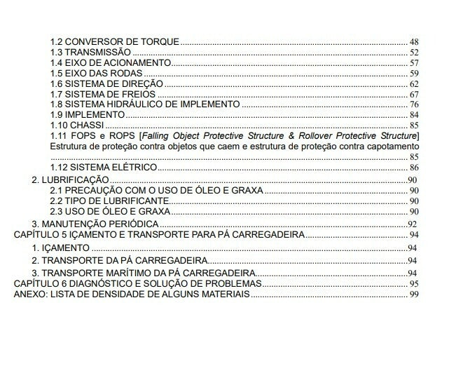 Manual de Operação e Manutencao pa carregadeira Lonking CDM835E