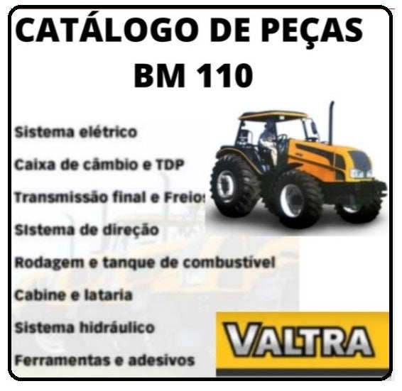Catalogo De Pecas - valtra BM110 g2