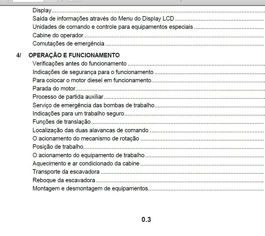 Manual de Operacao e Manutencao R944B Liebherr
