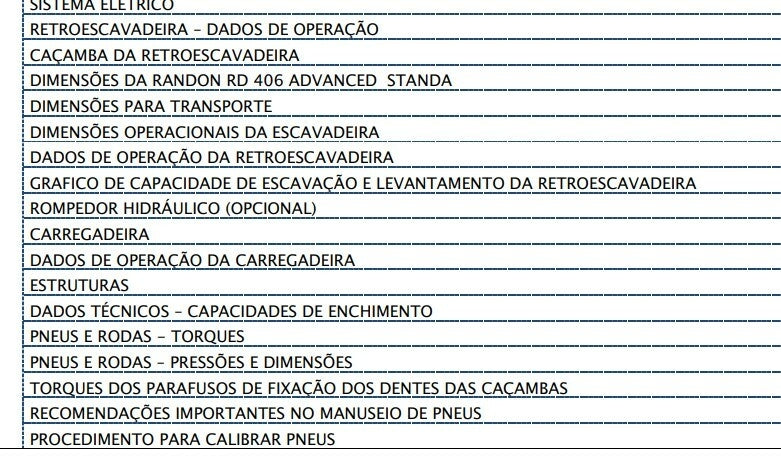 Manual De Operação Randon RD 406 Advanced