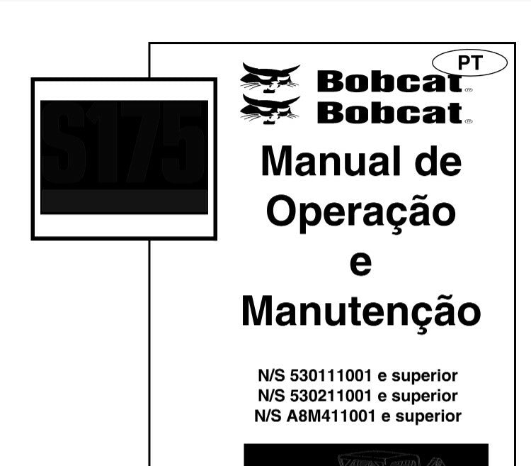 Manual De Operação E Manutenção Carregadeira Bobcat S650