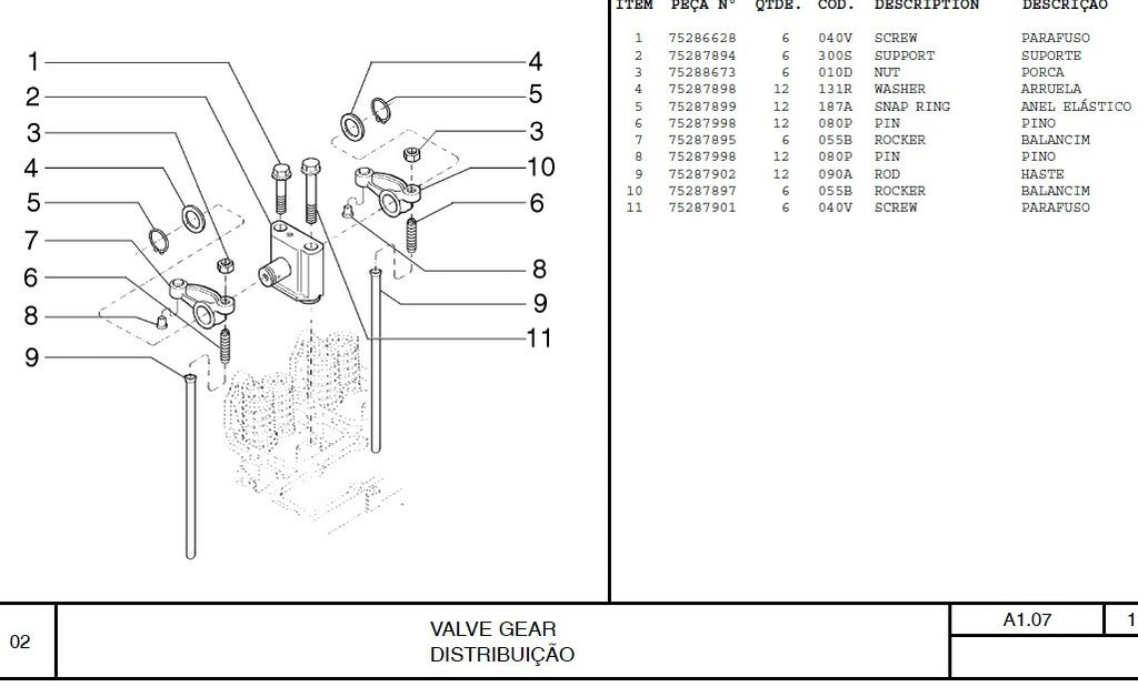CATALOGO Trator Esteira Fiatallis d130 d 130