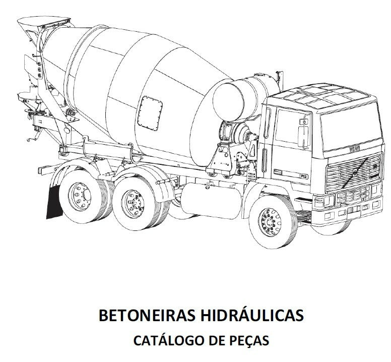 CATÁLOGO DE PEÇAS BETONEIRAS HIDRÁULICAS