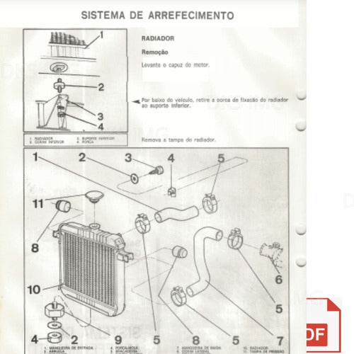 Manual De Serviços Mecânico Chevette 1.4 1.6 S Sl E Hatch