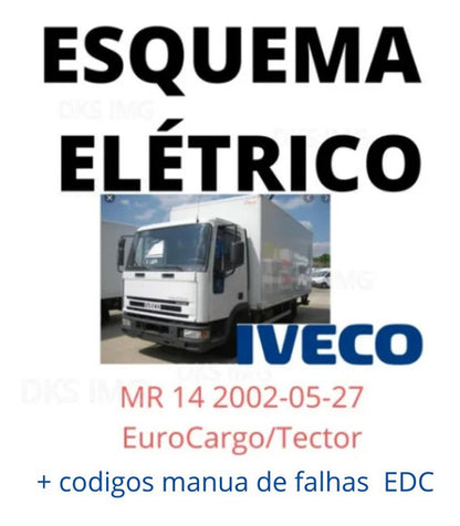 Iveco Tector Eurocargo Mr 14 Esquema Elétrico 2002