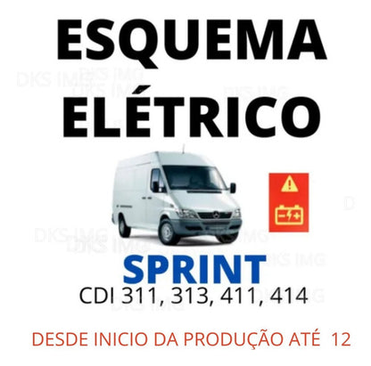 Esquema Elétrico Mercedes Benz Sprinter Cdi 311 313 411 414