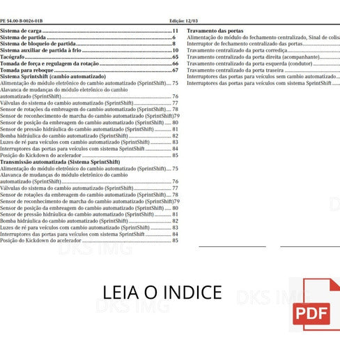 Esquema Elétrico Mercedes Benz Sprinter Cdi 311 313 411 414