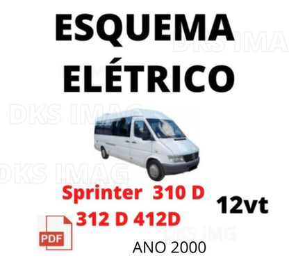 Esquema Elétrico Mb 310 D 312 D 412d Sprinter