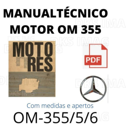 Manual Reparação Técnico Motor 355/5/6 om355