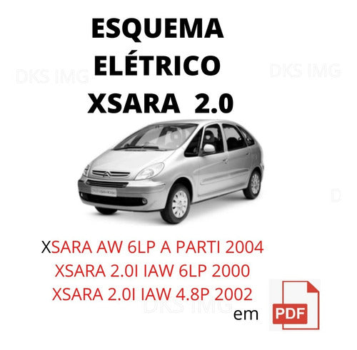 Esquema Eletrico Injeção Arref. Xsara Picasso 2.0 16v 6lp