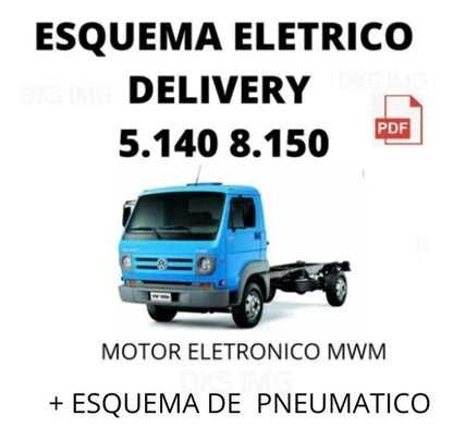 Esquema Eletrico Caminhão Vw Delivery 5-140 E 8-150 5.140 8.150 Mwm