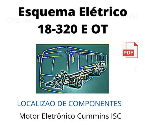 Esquema Elétrico Vw 18-320e Ot Motor Eletrônico Cummins Isc