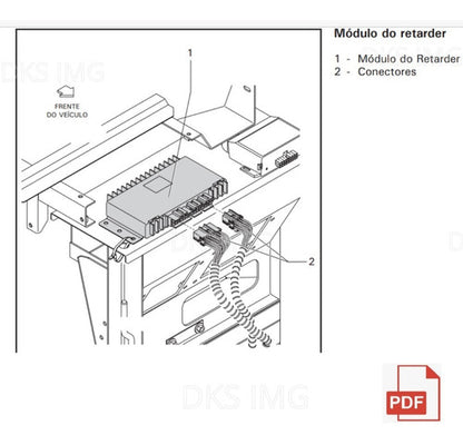 Esquema Elétrico Vw 18-320e Ot Motor Eletrônico Cummins Isc