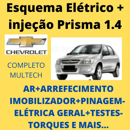 Esquema Eletrico Injecao Do Gm Prisma Econoflex 1.4