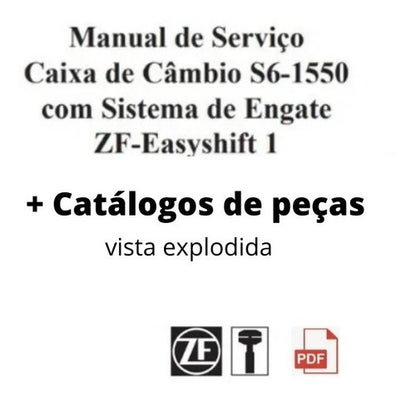 Manual De Serviço Cx Câmbio S6-1550 Zf Essy Shift 1