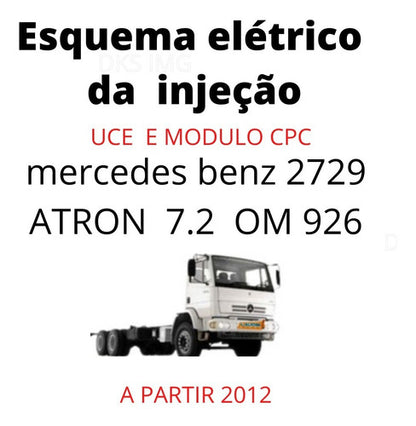 Esquema Elétrico Da Injeção Mercedes Caminhão 2729 Atron