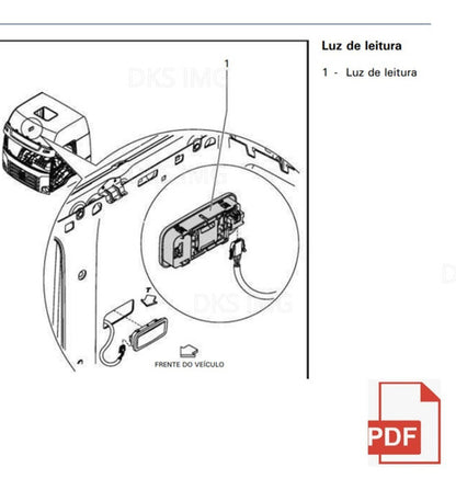 Esquema Eletrico Caminhão Vw Costellation 31-320 Oficial Vw