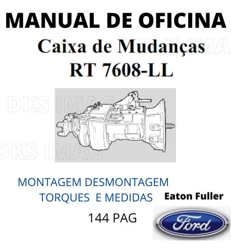 Manual Serviço Cx De Machas Ford Rt 7608 Ll