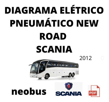 Esquema Elétrico/pneumático New Road Scania Neobus N10