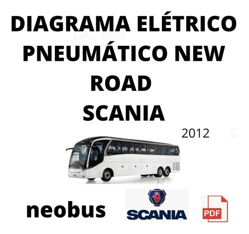 Esquema Elétrico/pneumático New Road Scania Neobus N10