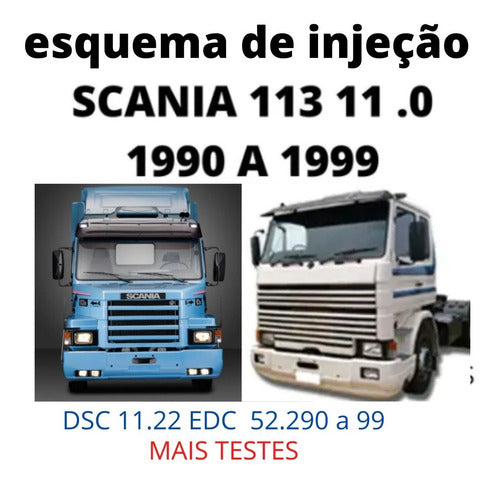 Esquema eletrico sca 113 11 .0 1990 A 1999 + Testes