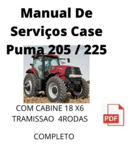 Manual De Serviços Case Puma 205 / 225