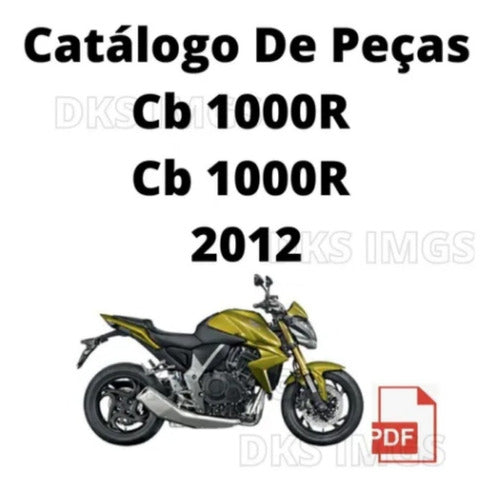 Catálogo De Peças Cb 1000r Cb 1000 Ra 2012