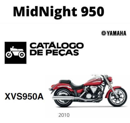 Catálogo De Peças Catálogo Yamaha Midnight 950 Xvs950a