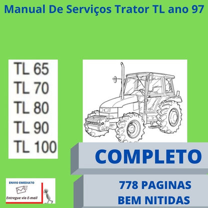 Manual De Serviços Trator new holland Tl 97