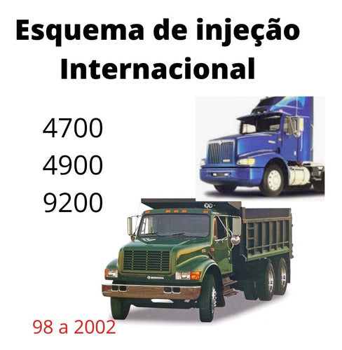 Esquema Elétrico Injeção Caminhao Internacional