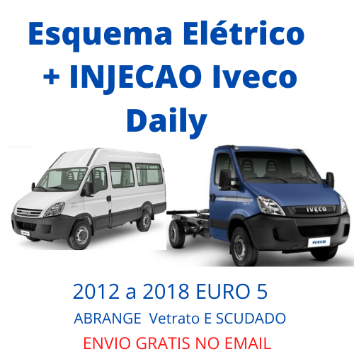 Esquema Elétrico E Inj Iveco Daily e vetrato 2.012 A 19 Euro 5