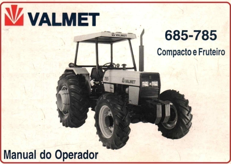 Manual de operador Valmet 685 - 785