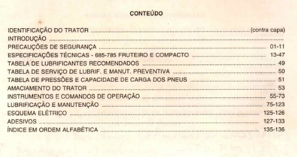Manual de operador Valmet 685 - 785