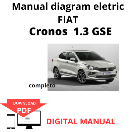 Esquema Elétrico FIAT Cronos 1.3 GSE FLEX COMPLETO