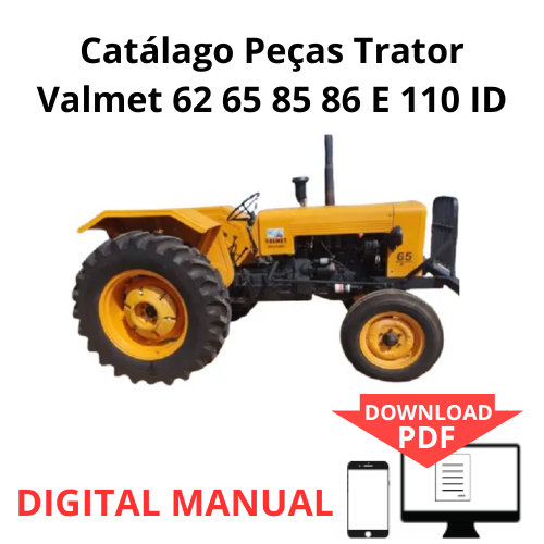 Catálago Peças Trator Valmet 62 65 85 86 E 110 ID