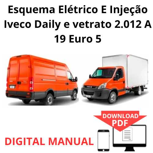 Esquema Elétrico E Inj Iveco Daily e vetrato 2.012 A 19 Euro 5