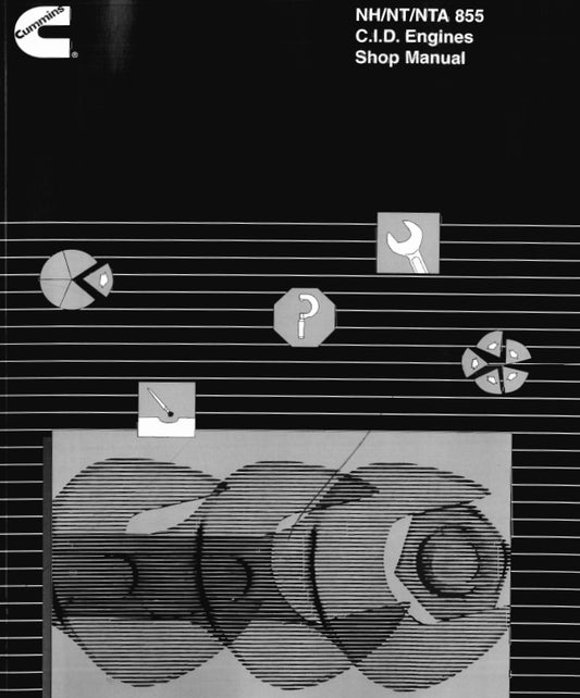 NH-NT-NTA-855-C-I-D-ENGINES-SHOP MANUAL MANUAL DE SERVIÇO