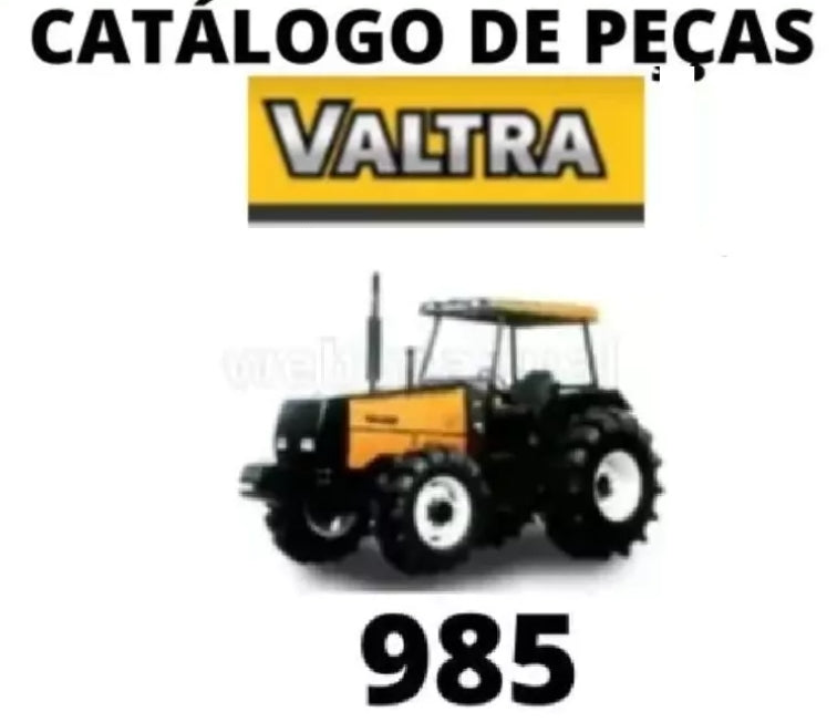 Catalogo De Peças Do Trator Valtra valmet 985