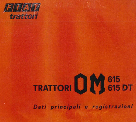 Someca Fiat OM 615 Manuale Officina